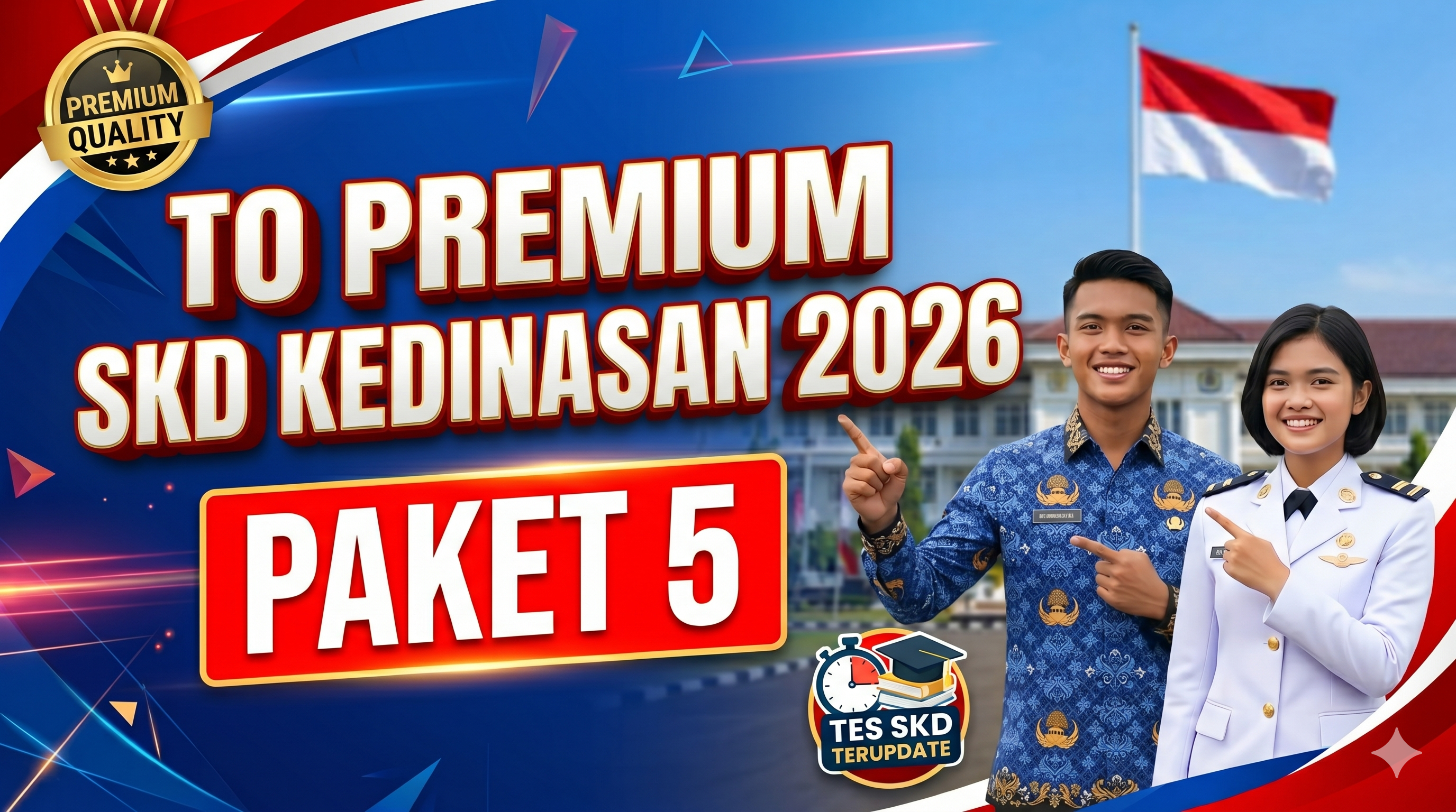 TO PREMIUM SKD KEDINASAN 2026 - PAKET 5