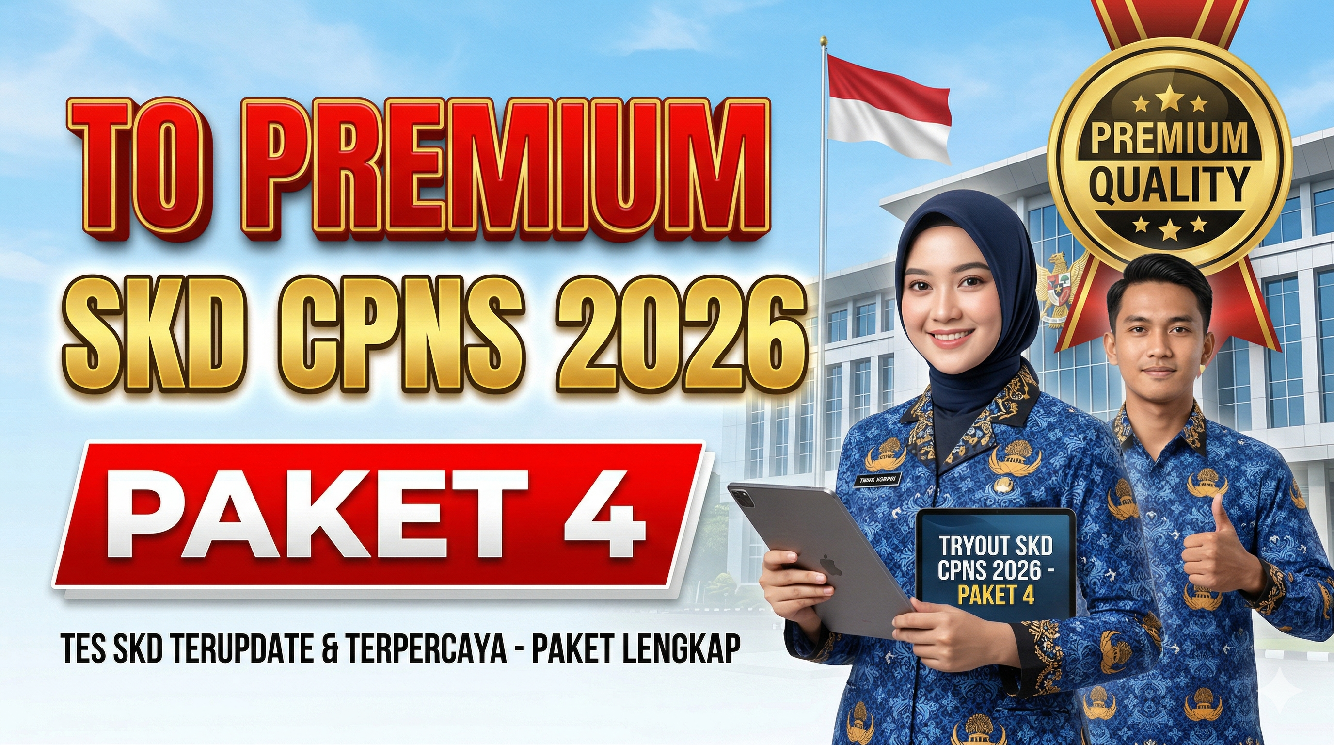 TO PREMIUM SKD CPNS 2026 - PAKET 4